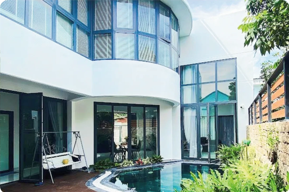 Villa sân vườn Bến Tre trong hồ sơ dự án FUKACO