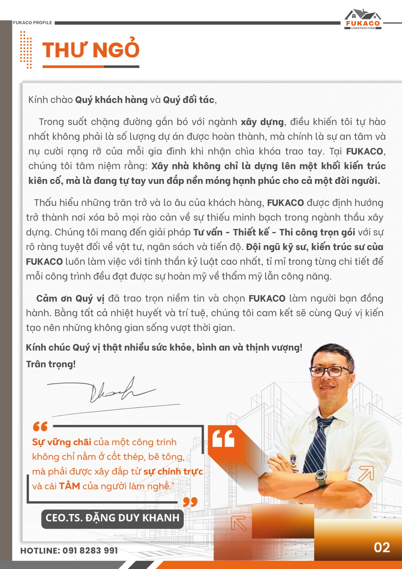 Thư ngỏ CEO FUKACO