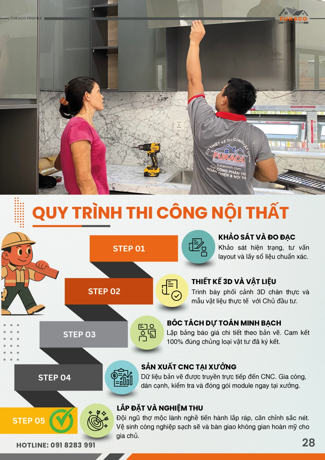 Dự án và hình ảnh thi công FUKACO trang 31