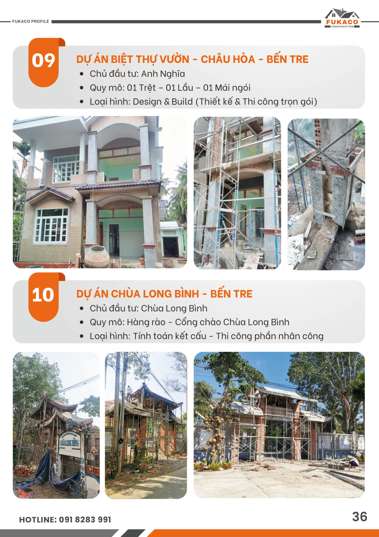 Dự án và hình ảnh thi công FUKACO trang 39