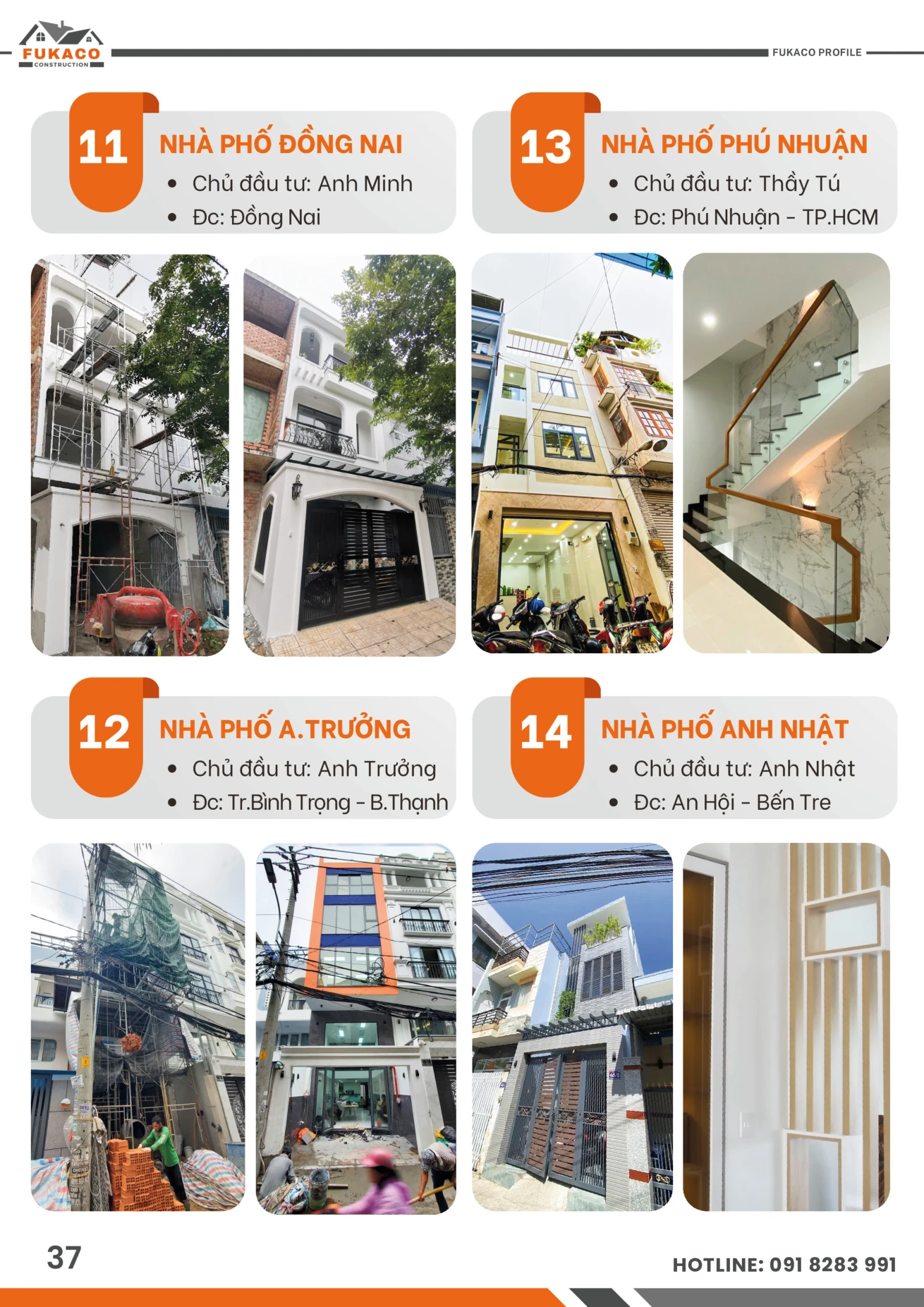 Dự án và hình ảnh thi công FUKACO trang 40