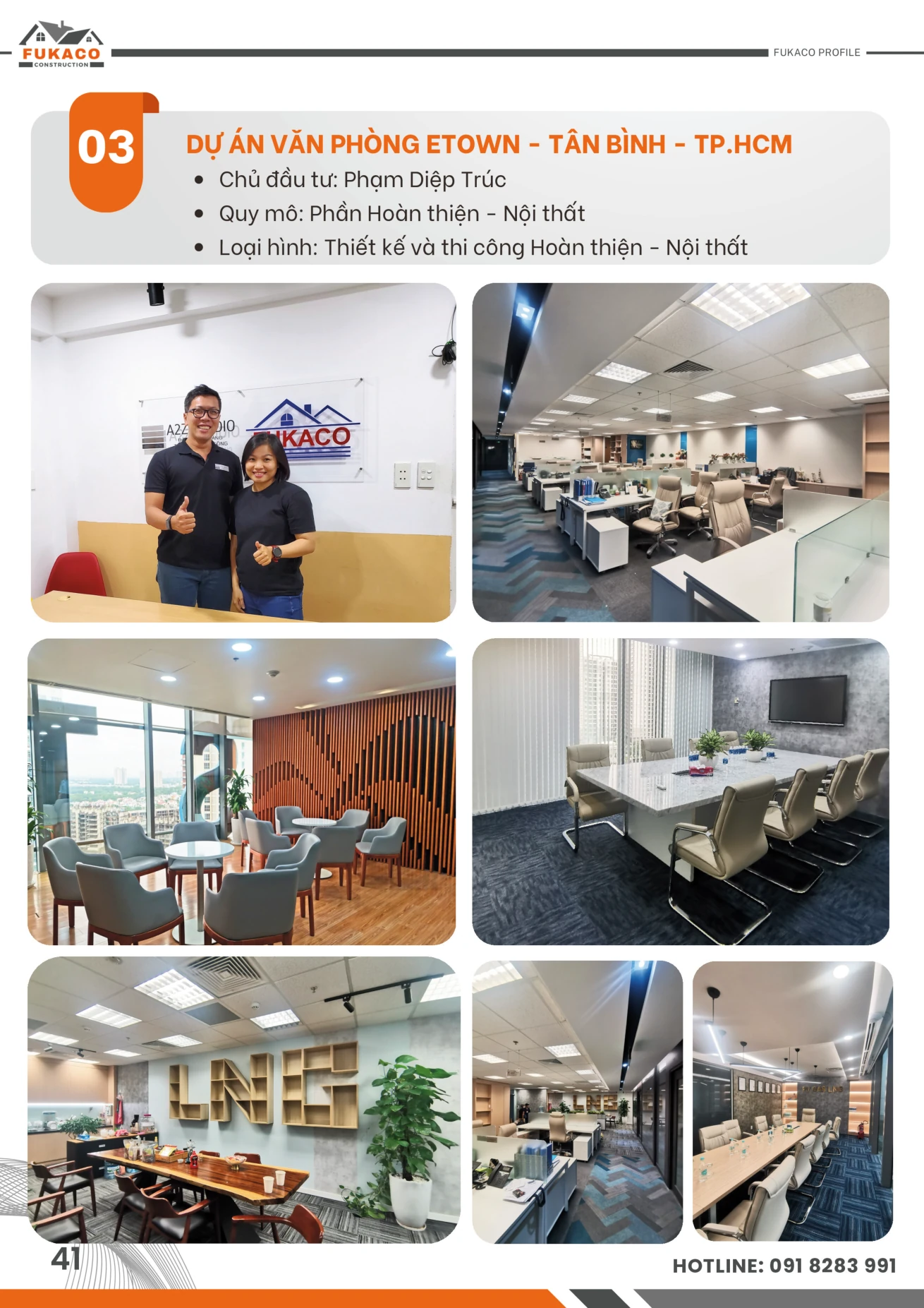 Dự án và hình ảnh thi công FUKACO trang 44
