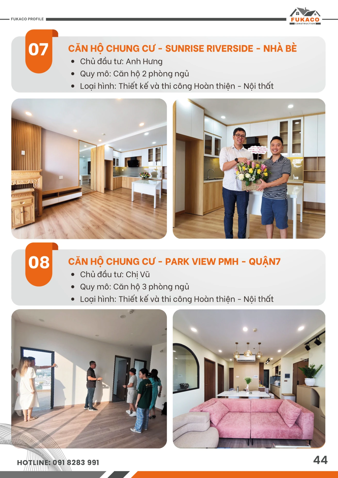 Dự án và hình ảnh thi công FUKACO trang 47